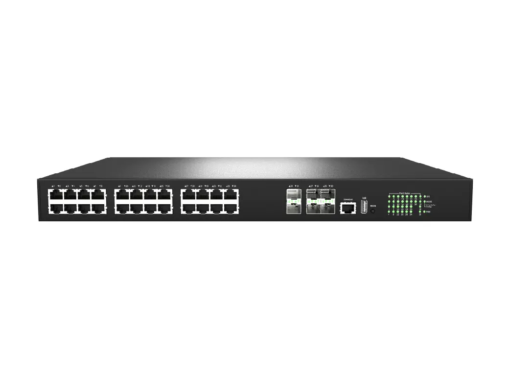 S5800-30TGS-HPW L2+ 10G Managed Ethernet Switch